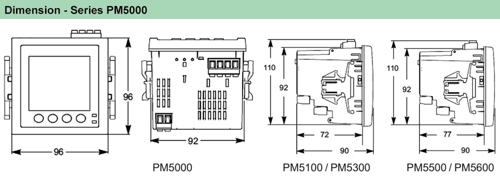 Đồng hồ đa năng Schneider