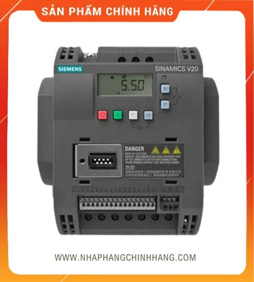 Biến tần Siemens 6SL3210-5BE24-0CV0 4kW 3 Pha 380V